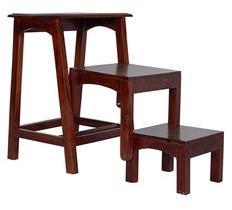 Woodsworth Santo Domingo Stool Set In Passion Mahogany Finish