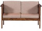 Woodsworth Santos Two Seater Sofa In Provincial Teak Finish