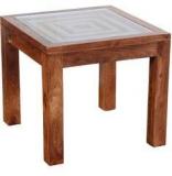 Woodsworth Sao Luis End Table In Natural Mango Wood Finish