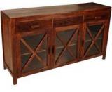 Woodsworth Sao Luis Solid Wood Sideboard In Provincial Teak Finish