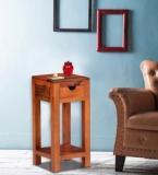 Woodsworth Sao Paulo End Table In Honey Oak Finish