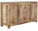 Woodsworth Sao Paulo Entertainment Unit In Natural Sheesham Finish