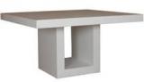 Woodsworth Sao Paulo Four Seater Solid Wood Dining Table In White Finish