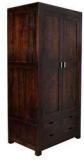 Woodsworth Sao Paulo Wardrobe In Colonial Maple Finish