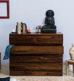 Woodsworth Savannah Solid Wood Chest Of Drawers In Provincial Teak Finish