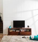 Woodsworth Savannah Solid Wood Entertainment Unit In Honey Oak Finish