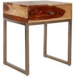 Woodsworth Schutte Side Table In Natural Sheesham Finish