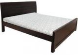 Woodsworth Simple Solid Wood King Size Bed In Espresso Walnut