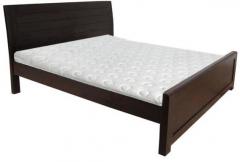 Woodsworth Simple Solid Wood King Size Bed in Espresso Walnut