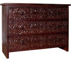 Woodsworth Somapi Chest Of Drawers In Passion Mahogany Finish