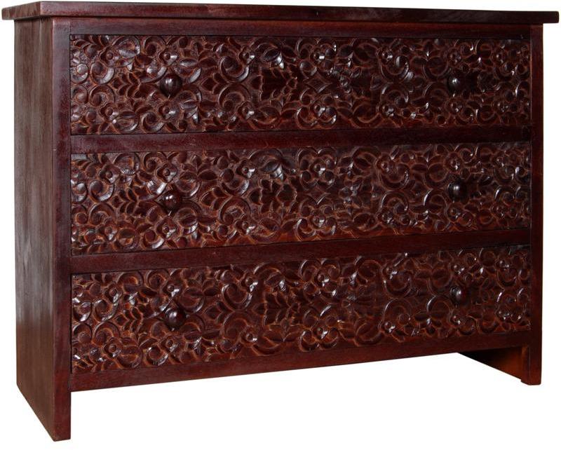 Woodsworth Somapi Chest of Drawers in Passion Mahogany Finish