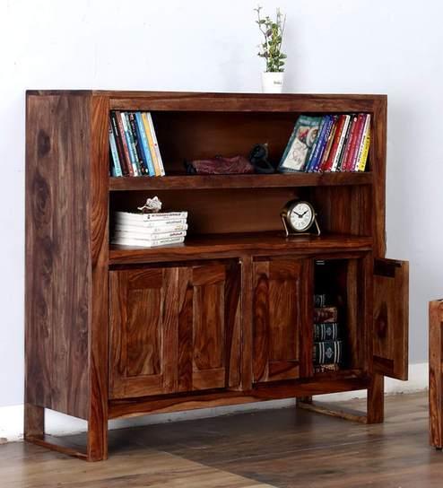 Woodsworth Stanwood Book Shelf in Warm Walnut Finish