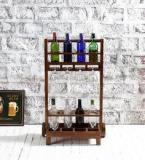 Woodsworth Stockton Bar Trolley In Provincial Teak Finish