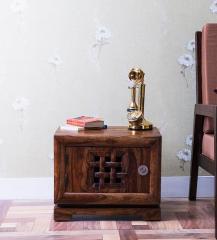 Woodsworth Tacoma Bed Side Table in Provincial Teak Finish