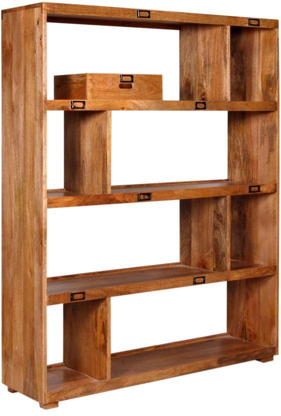 Woodsworth Thorsten Book Rack in Natural Mango Wood Finish