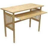 Woodsworth Tijuana Study & Laptop Table In Natural Mango Wood Finish