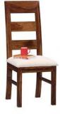 Woodsworth Toledo Solid Wood Dining Chair In Provincial Teak Finish