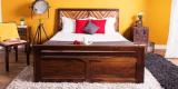 Woodsworth Torreon Queen Size Bed In Provincial Teak Finish