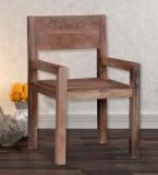 Woodsworth Trego Arm Chair In Natural Mango Wood Finish