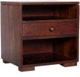 Woodsworth Valencia Bed Side Table In Provincial Teak Finish