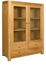 Woodsworth Valencia Book Case In Natural Mango Wood Finish