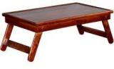 Woodsworth Valencia Portable Solid Wood Laptop Table In Colonial Maple Finish