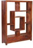 Woodsworth Valencia Solid Wood Book Shelf In Honey Oak Finish