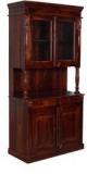 Woodsworth Vitoria Solid Wood Hutch Cabinet In Colonial Maple Finish