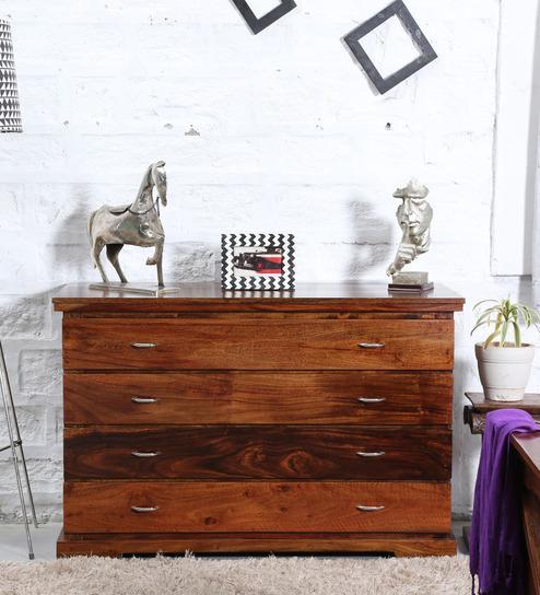 Woodsworth Volga Chest of Drawers in Provincial Teak Finish