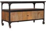 Woodsworth Wandrey TV Cabinet In Natural Mango Wood Finish