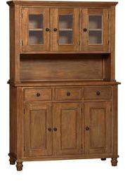 Woodsworth Warren Hutch Cabinet In Natural Mango Wood Finish. Finish