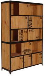 Woodsworth Weisz Large Storage Cabinet In Natural Mango Wood Finish