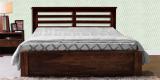 Woodsworth Weston King Bed With Storage In Provincial Teak Finish