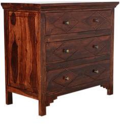 Woodsworth Willingdon Solid Wood Chest Of Drawers In Colonial Maple Finish