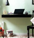 Woodsworth Winlock Wall Shelf Cum Study Table In Espresso Walnut Finish