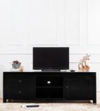 Woodsworth Winona TV Entertainment Unit In Espresso Walnut Finish