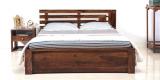 Woodsworth Woodinville King Bed With Storage In Provincial Teak Finish