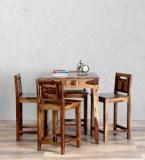 Woodsworth Woodway Four Seater Dining Set In Provincial Teak Finish