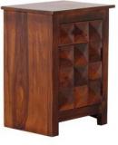 Woodsworth Zamora Solid Wood Bedside Table In Colonial Maple Finish