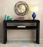 Wopno Furniture Pure Sheesham Wooden Console Table for Living Room & Bedside Solid Wood Table. Solid Wood Console Table