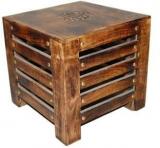 Worthy Fancy Shoppee Fancy Wooden Beautiful Handmade Stool For Living Room, Farm House, Office Stool