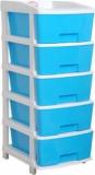 Wud Kraft Plastic Free Standing Chest of Drawers