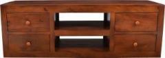 Aadinath Solid Wood TV Entertainment Unit