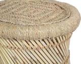 Aamaya Beige Moodha Outdoor & Cafeteria Stool