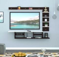 Aariwoody Futuristic Carving Engineered Wood TV Entertainment Unit