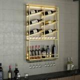 Acrylic Design Art Iron Bottle Rack