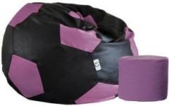 Adevworld XXXL football Bean Bag With Bean Filling