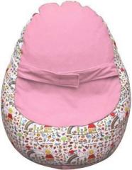 Ahc Medium Baby Bean Bag with Safety Belt for New Born Baby to Toddlers Bean Bag Sofa With Bean Filling