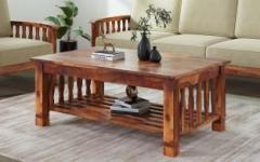 Allie Wood Avril Sheesham Solid Wood Coffee Table