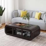 Allie Wood Couchtisch Rosewood Solid Wood Coffee Table